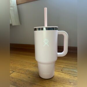 Hydro Flask Light Pink All Around Travel Tumbler with Handle